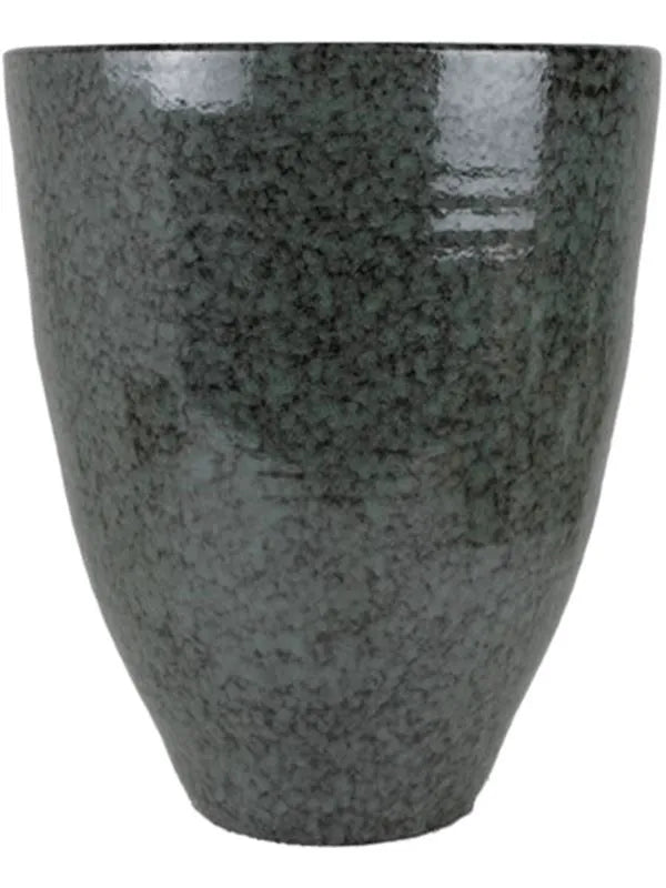 One and Only Plant Pot 50cm Height 36cm Dia Pot Reactive Green