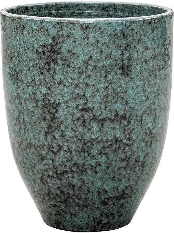 One and Only Plant Pot 60cm Height 46cm Dia Pot Reactive Green