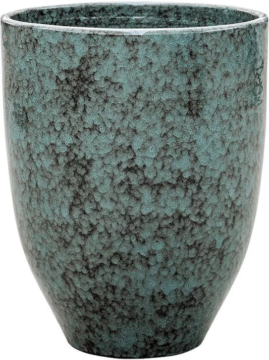 One and Only Plant Pot 60cm Height 46cm Dia Pot Reactive Green