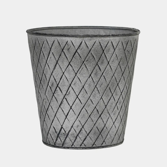 Outdoor Chatsworth Zinc Planter 26cm Height 26cm Width