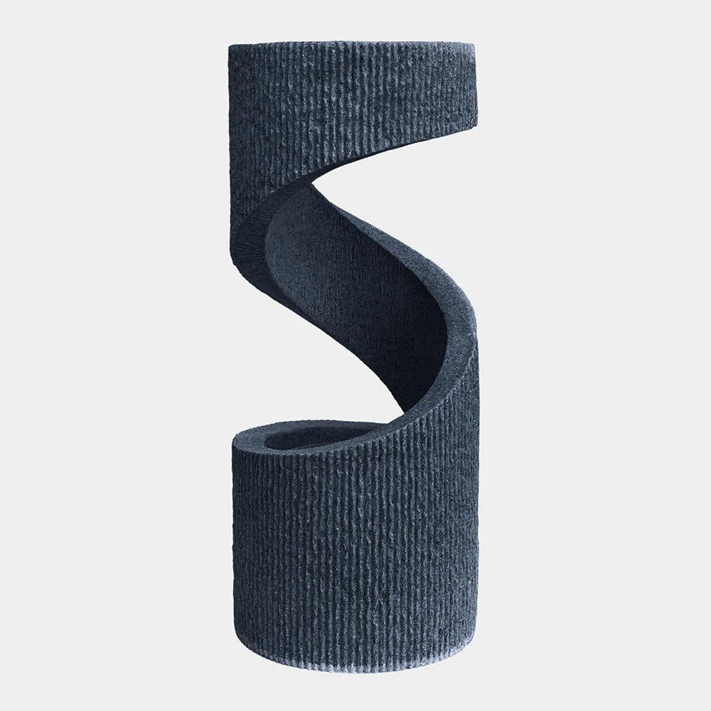 Outdoor Spiral Water Feature Granite 82cm Height 35cm Width