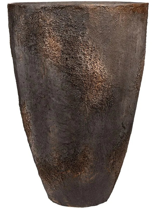 Oyster Plant Pot 105cm Height 70cm Dia Oscar XL Imperial Brown