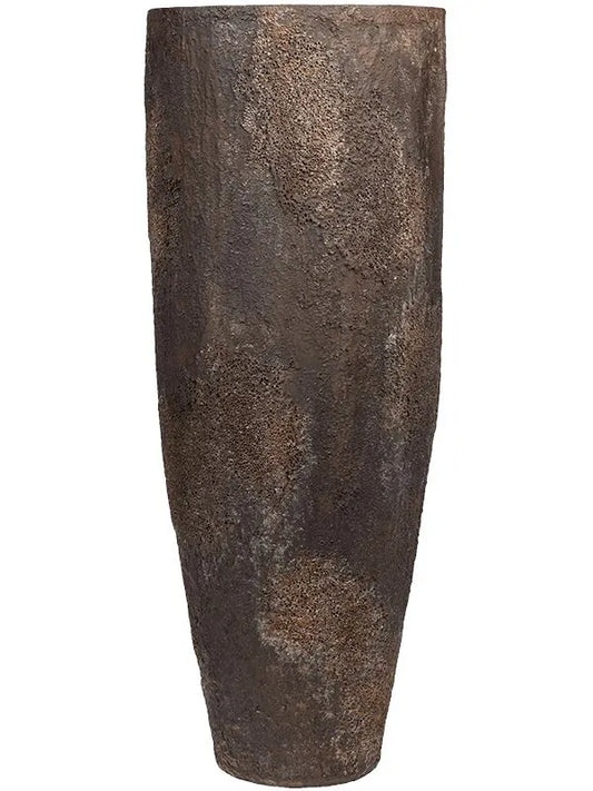 Oyster Plant Pot 118cm Height 44cm Dia Dax XXL Imperial Brown