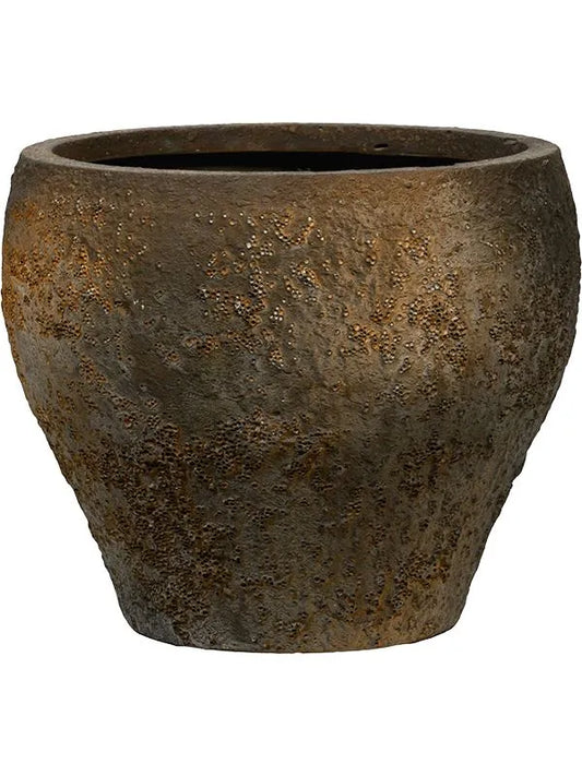 Oyster Plant Pot 33cm Height 38cm Dia Claire XS Imperial Brown