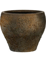 Oyster Plant Pot 33cm Height 38cm Dia Claire XS Imperial Brown