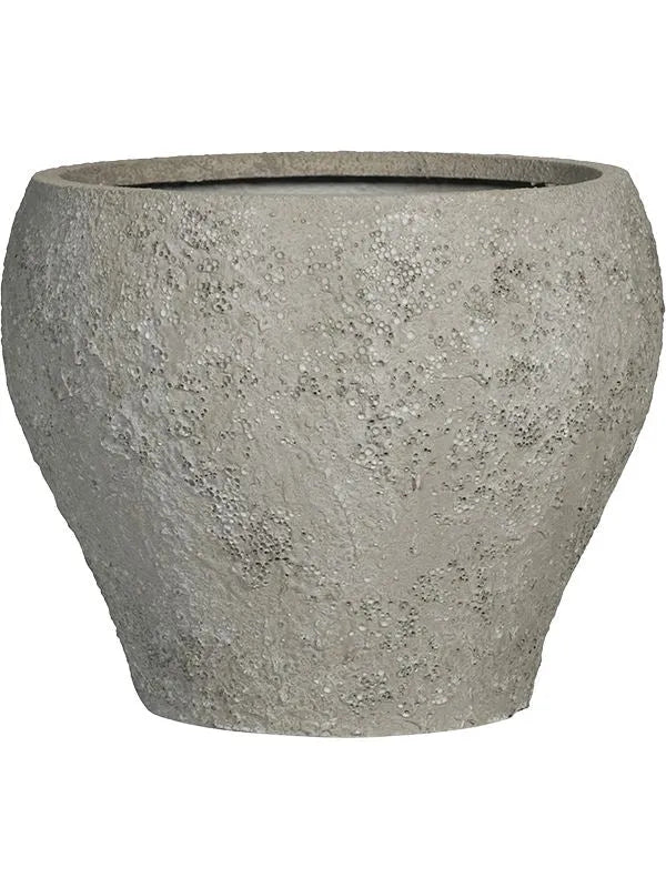 Oyster Plant Pot 33cm Height 38cm Dia Claire XS Imperial White