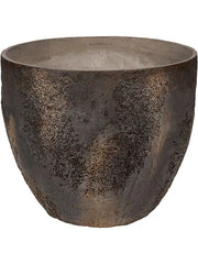 Oyster Plant Pot 52cm Height 58cm Dia Jesslyn M Imperial Brown