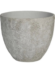 Oyster Plant Pot 52cm Height 58cm Dia Jesslyn M Imperial White
