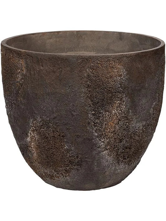 Oyster Plant Pot 61cm Height 68cm Dia Jesslyn L Imperial Brown