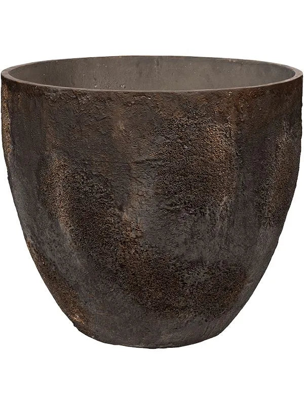 Oyster Plant Pot 70cm Height 78cm Dia Jesslyn XL Imperial Brown