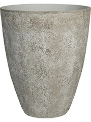 Oyster Plant Pot 83cm Height 68cm Dia Oliver L Imperial White