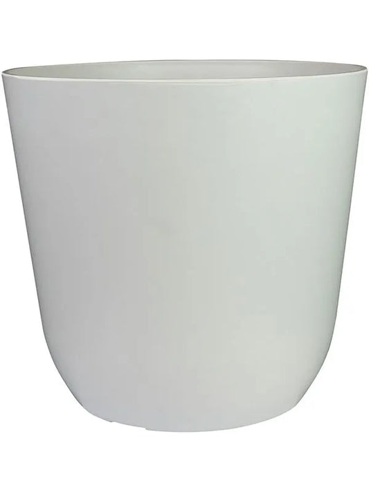Palermo Plant Pot 28cm Height 28cm Dia Pot White