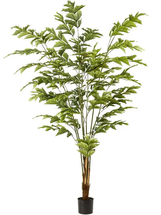 Palm Fishtail Artificial Plant Premium Faux 195cm Height