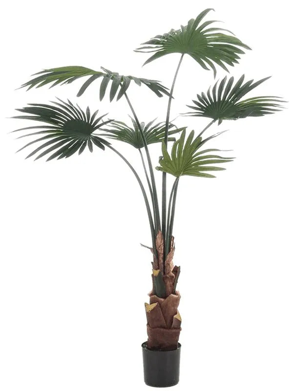 Palm Livistona Artificial Plant Premium Faux 110cm Height