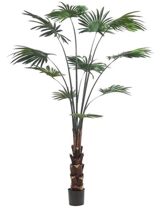 Palm Livistona Artificial Plant Premium Faux 180cm Height