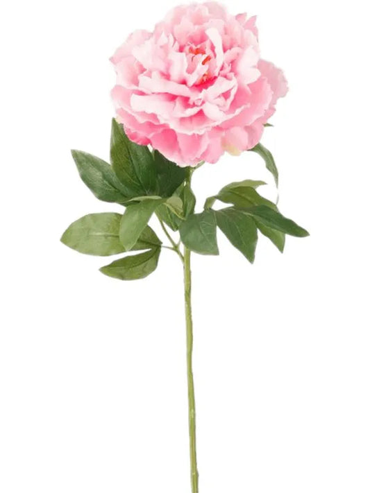 Peony Artificial Plant Premium Faux 65cm Height