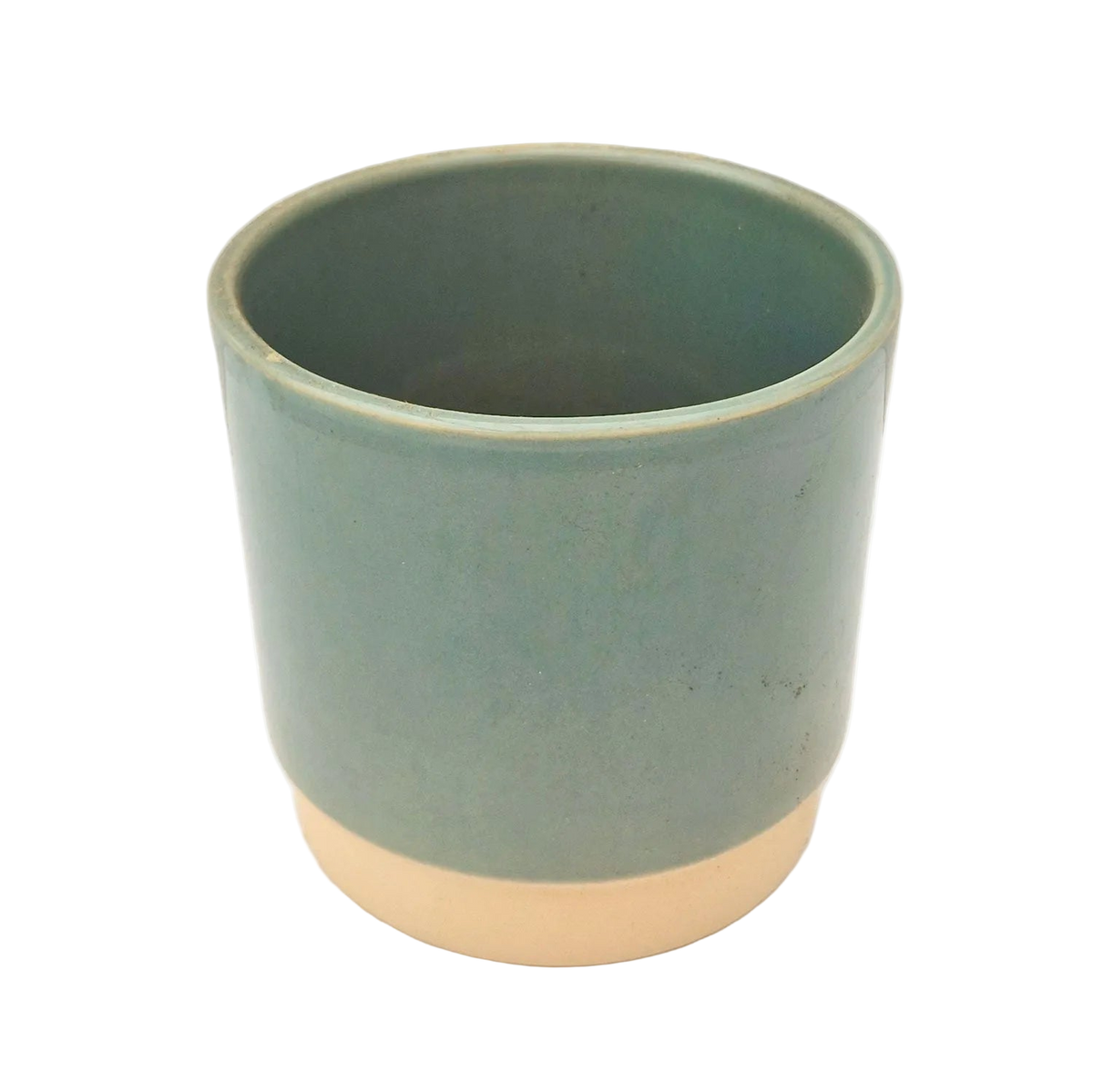 Petrol Blue Glazed 11cm Indoor Plant Pot
