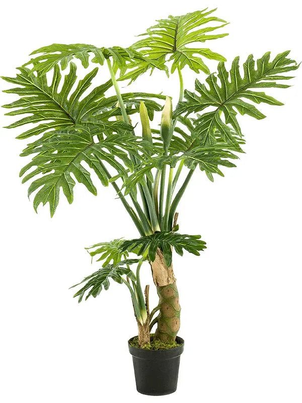 Philodendron Artificial Plant Premium Faux 130cm Height