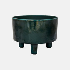 Pisa Emerald Bowl 14cm Height 19cm Dia