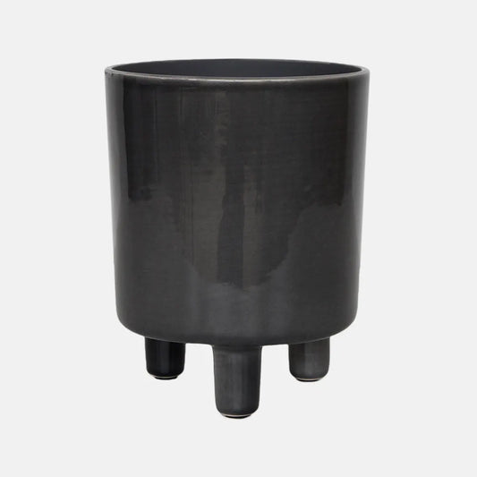Pisa Slate Planter 19cm Height 16cm Dia