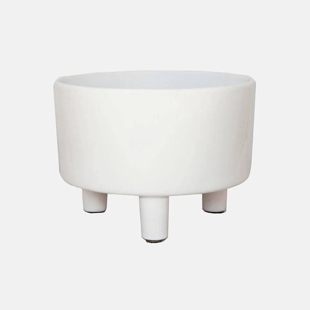 Pisa White Bowl 14cm Height 19cm Dia