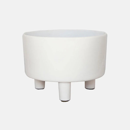 Pisa White Bowl 14cm Height 19cm Dia