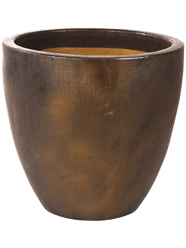 Plain Plant Pot 52cm Height 46cm Dia Couple Sepia