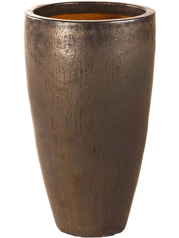Plain Plant Pot 69cm Height 33cm Dia Partner Sepia