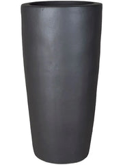 Plain Plant Pot 70cm Height 27cm Dia Partner Anthracite