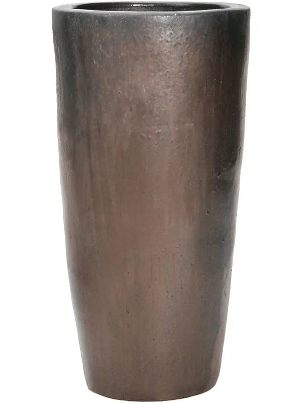 Plain Plant Pot 70cm Height 27cm Dia Partner Sepia