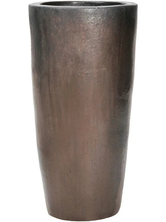 Plain Plant Pot 70cm Height 27cm Dia Partner Sepia