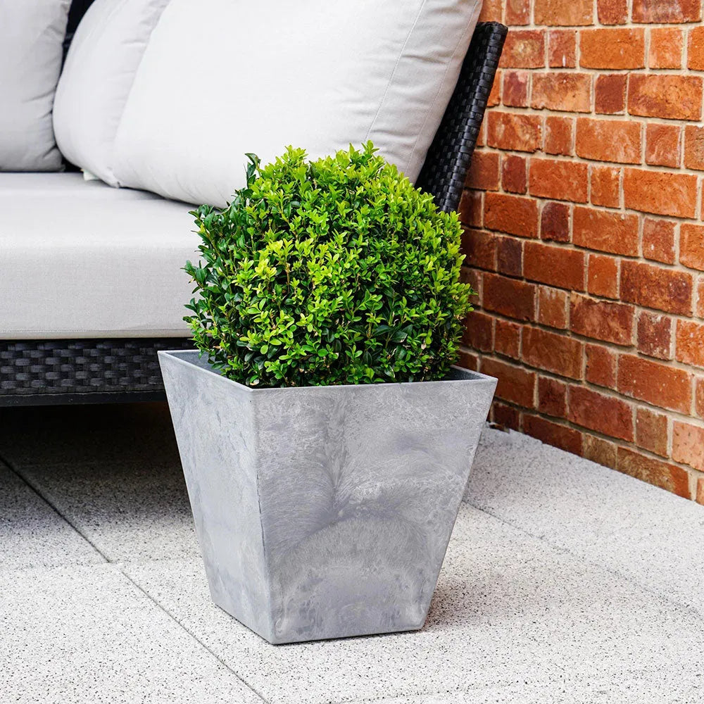 Pot Ella Grey 29cm Height 30cm Dia