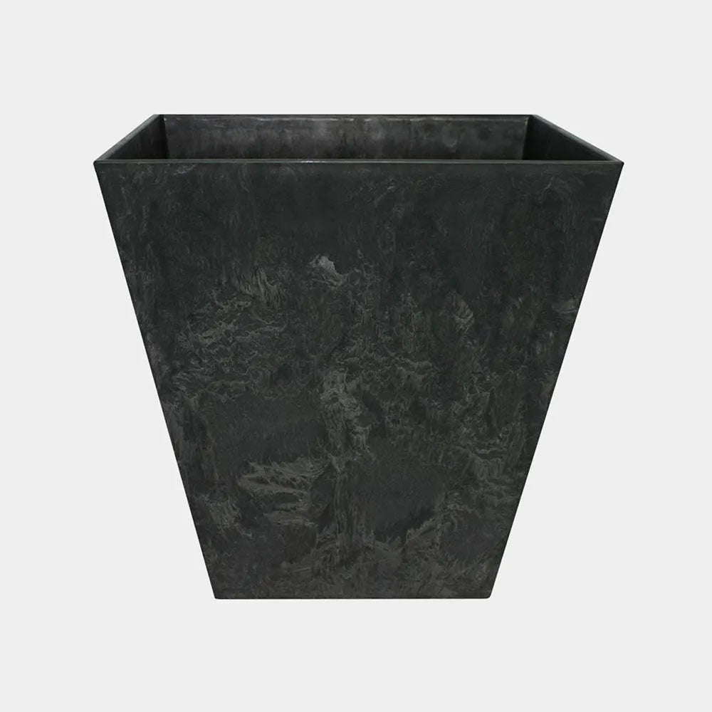 Pot Ella black 40cm Height 40cm Dia