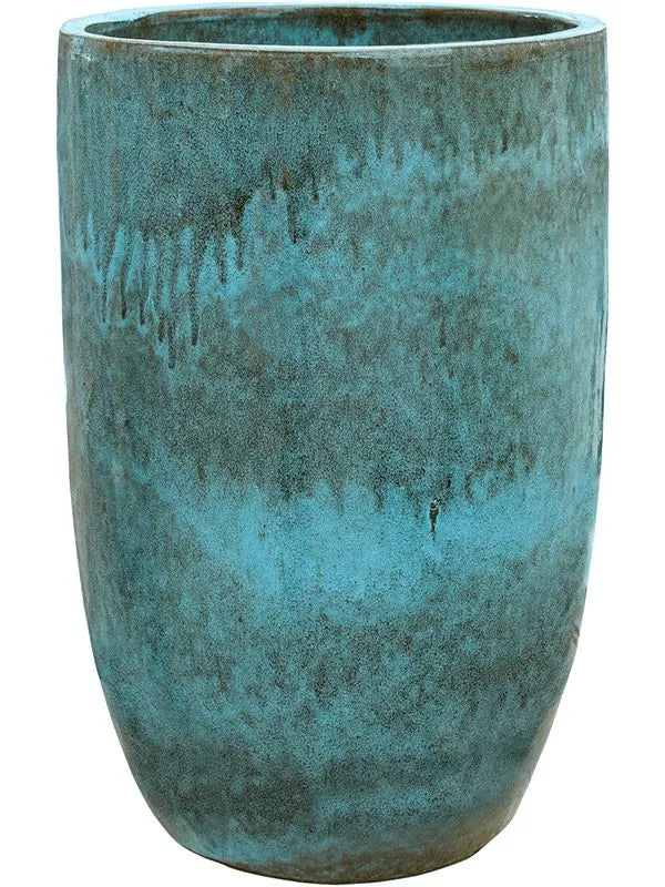 Pure Plant Pot 63cm Height 37cm Dia Partner Turquoise