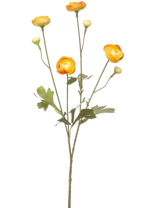 Ranunculus Mini Artificial Plant Premium Faux 66cm Height