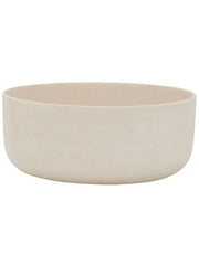 Refined Plant Pot 11cm Height 26cm Dia Eav XS Natural White