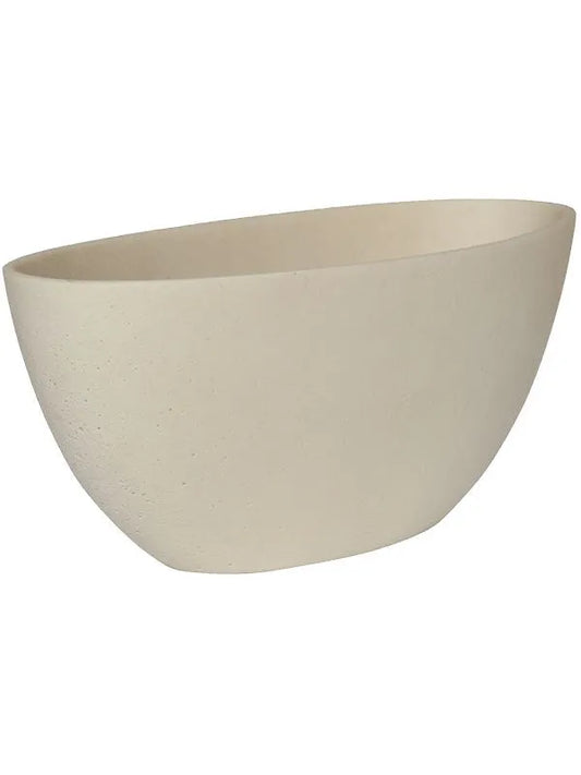 Refined Plant Pot 12cm Height 12cm Dia Dorant XS Natural White