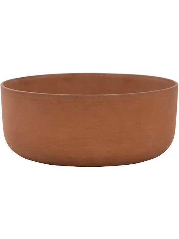 Refined Plant Pot 12cm Height 30cm Dia Eav S Canyon Orange