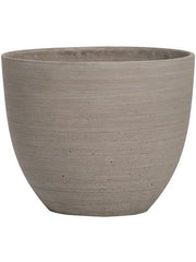 Refined Plant Pot 15cm Height 17cm Dia Coral S Clouded Grey