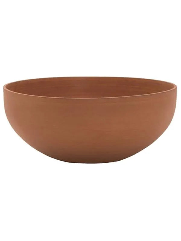 Refined Plant Pot 16cm Height 35cm Dia Morgana XS Canyon Orange