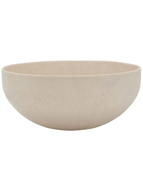 Refined Plant Pot 16cm Height 35cm Dia Morgana XS Natural White