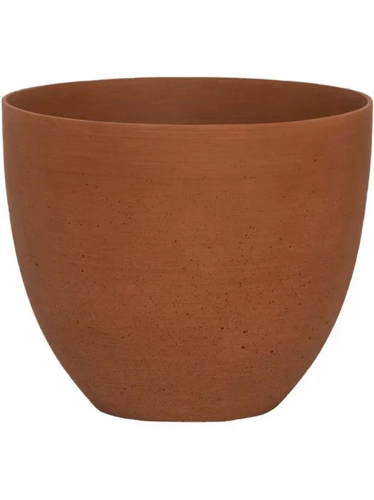 Refined Plant Pot 21cm Height 24cm Dia Coral M Canyon Orange