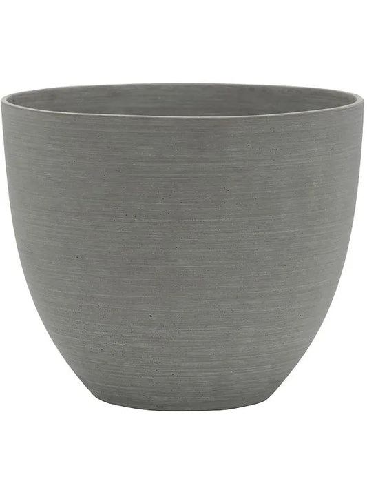 Refined Plant Pot 21cm Height 24cm Dia Coral M Clouded Grey