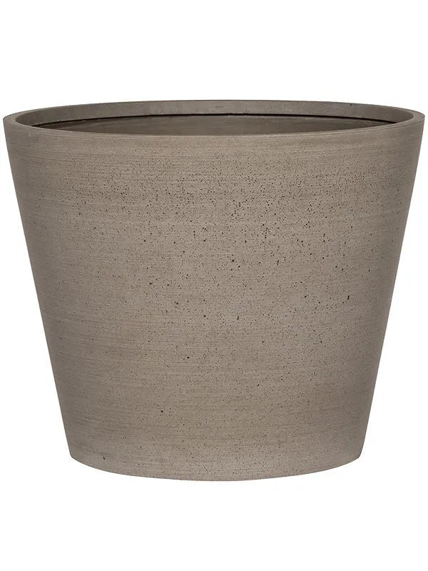 Refined Plant Pot 40cm Height 47cm Dia Bucket S Clouded Grey