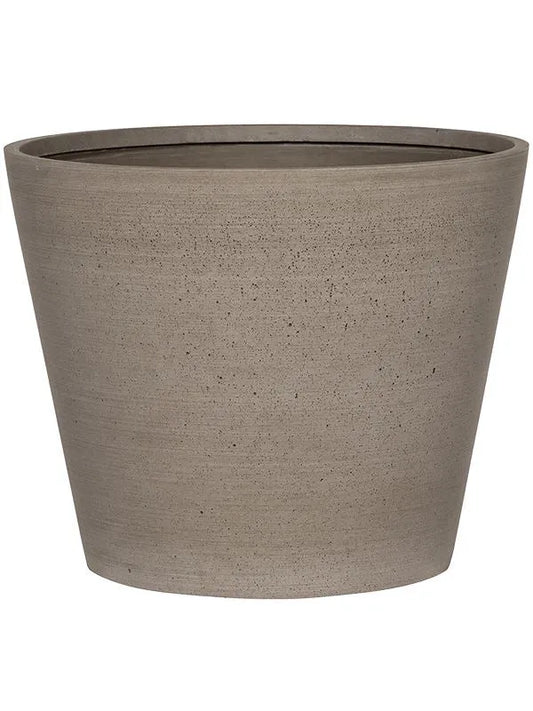Refined Plant Pot 40cm Height 47cm Dia Bucket S Clouded Grey