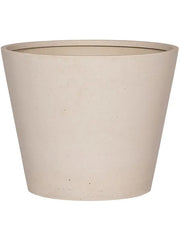 Refined Plant Pot 40cm Height 47cm Dia Bucket S Natural White
