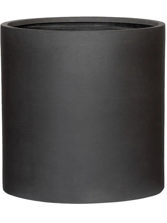 Refined Plant Pot 42cm Height 40cm Dia Max M Volcano Black
