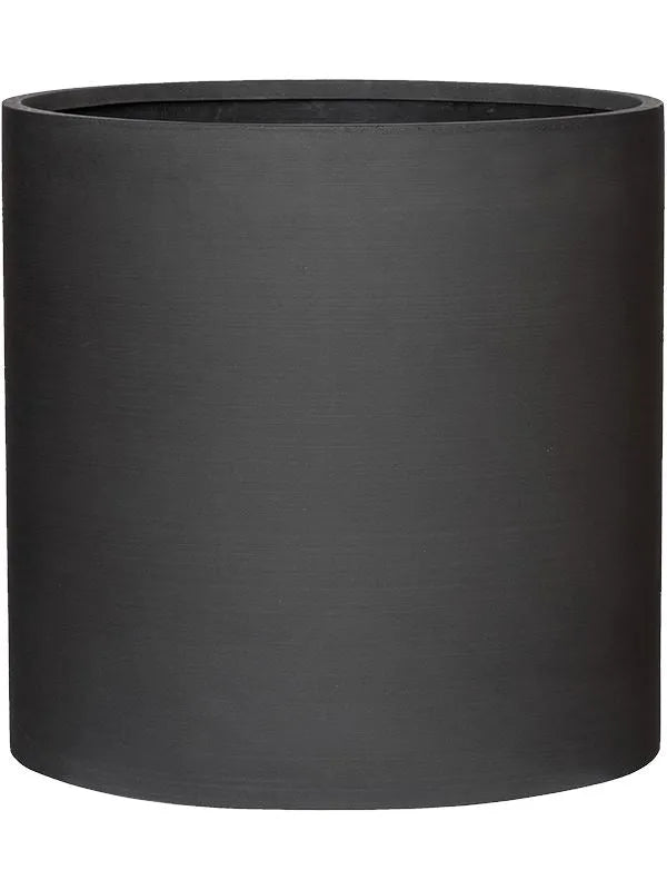 Refined Plant Pot 49cm Height 47cm Dia Max L Volcano Black