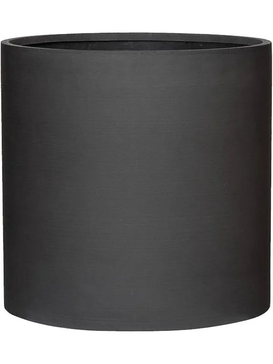 Refined Plant Pot 49cm Height 47cm Dia Max L Volcano Black