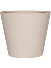 Refined Plant Pot 50cm Height 54cm Dia Bucket M Natural White